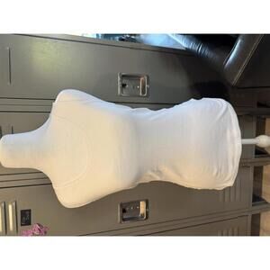 H&M Women's White Lace Trim Cami Top NWT